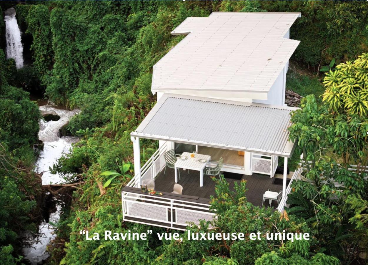 "La Ravine" Prive, Luxe, Avec Une Vue Unique Saint-Joseph Eksteriør billede